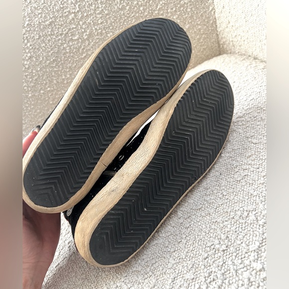 COPY - Golden Goose Francy black suede with white splatter paint sz 39 sz9 - Picture 10 of 10